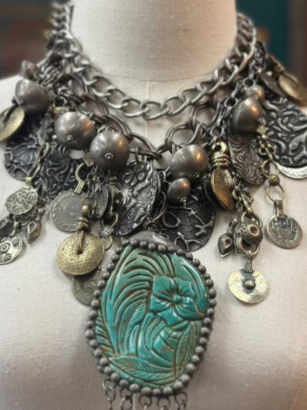 Art by Amy Labbe - Thanatos Necklace - Picture 2 of 6